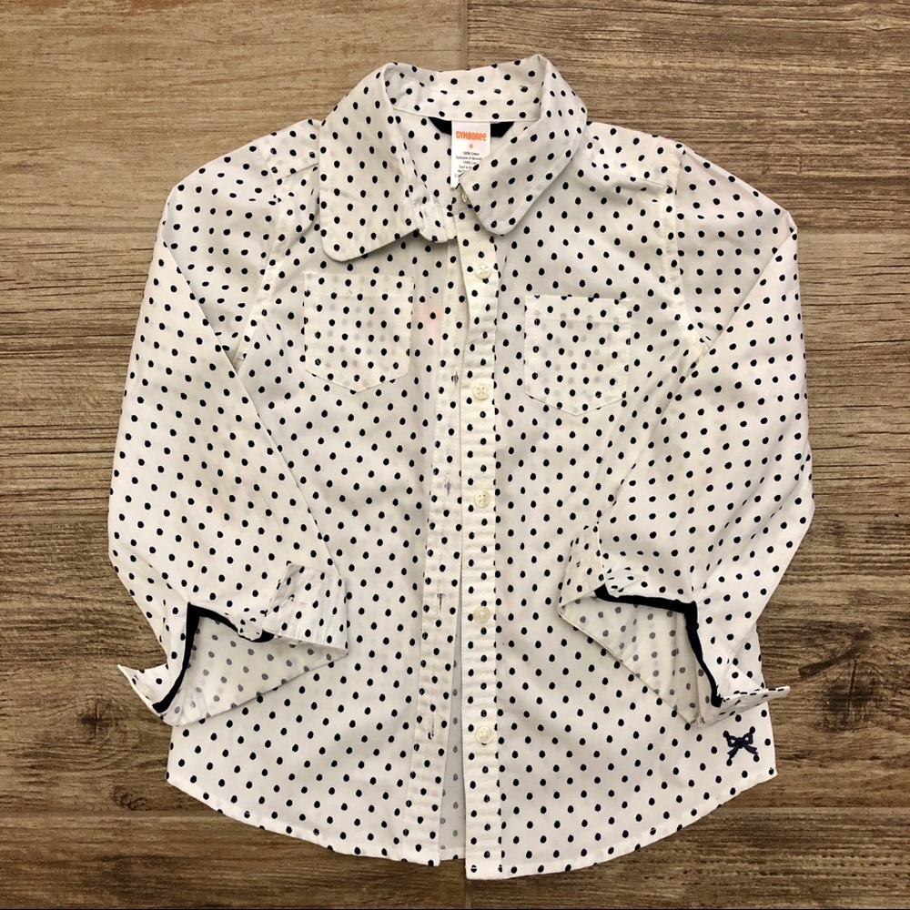Gymboree Girls Button Down Collar Shirt